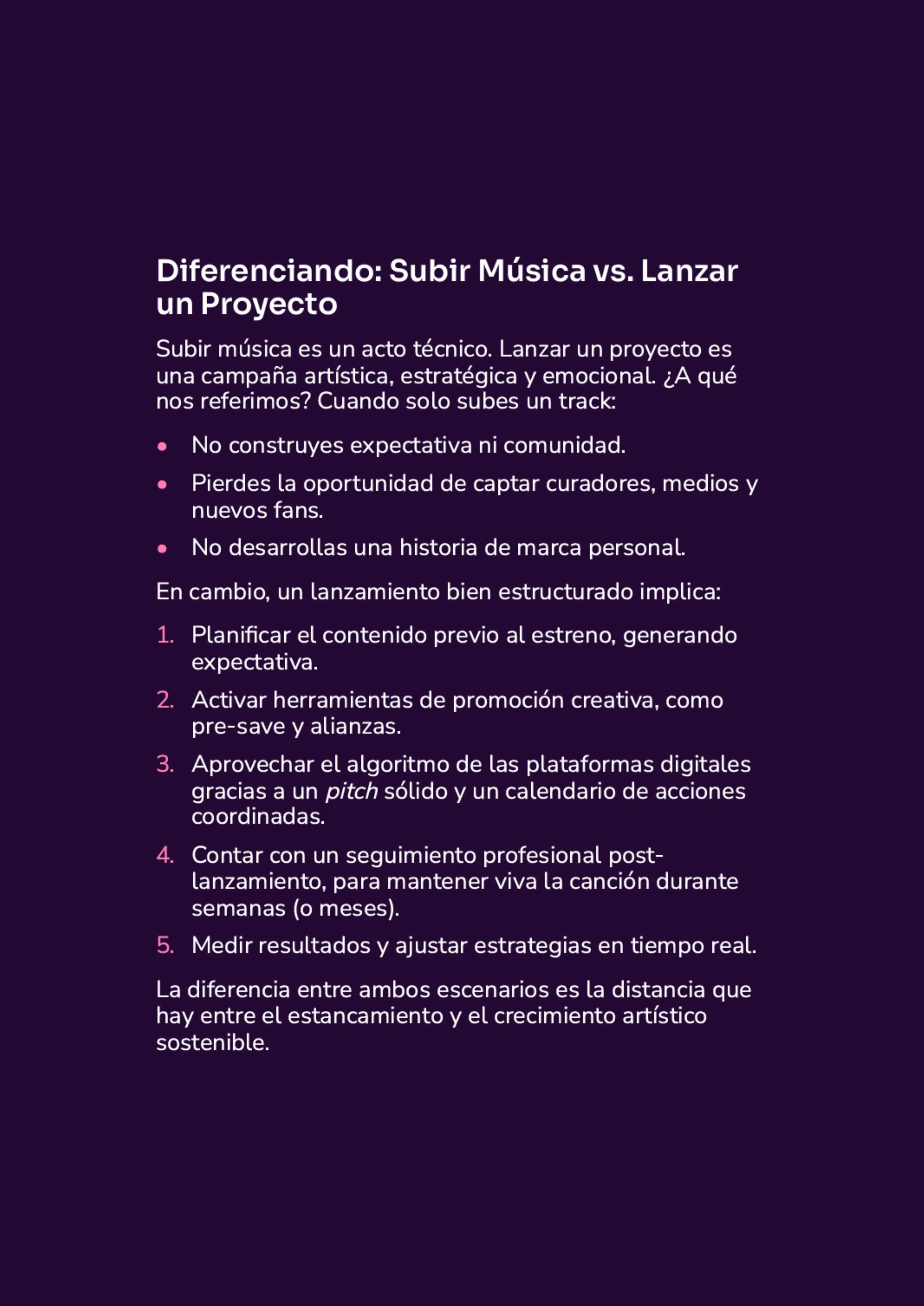 Lanzamiento Musical 360°: La Guía Definitiva para Artistas Independientes